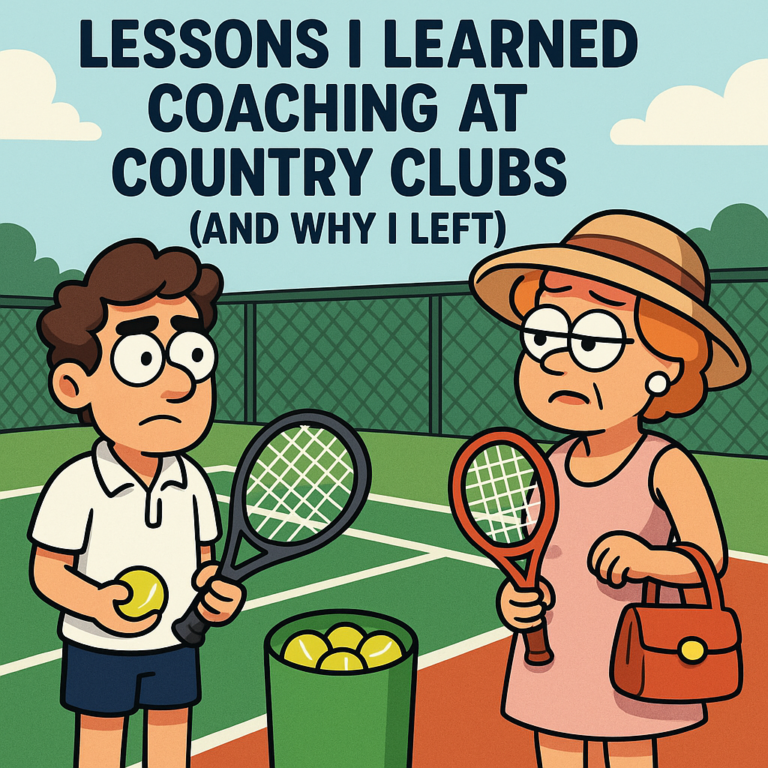 Lessons I Learned Coaching at Country Clubs (And Why I Quit)
